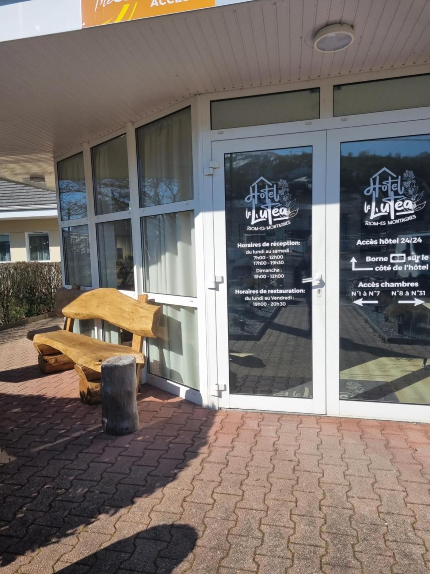 The Originals Access, Hotel Le Lutea Riom-ès-Montagne Exterior foto